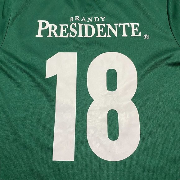 Brandy Presidente Soccer Jersey #18 Short Sleeve Green Men’s Size M Mexico‎ - Picture 8 of 8